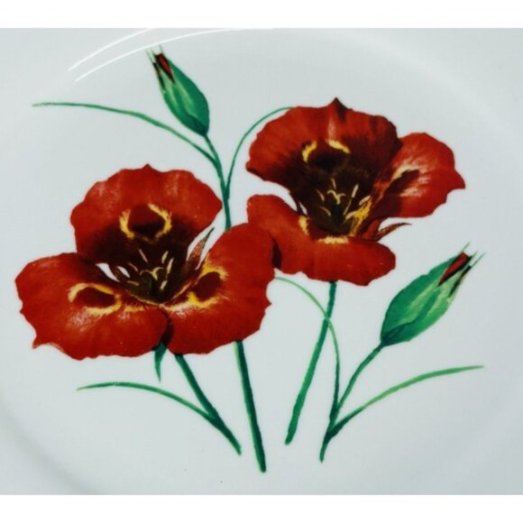 National Wildlife Federation AMERICAN WILDFLOWERS Flower Dinner Plates Set of 3 - Picture 13 of 16